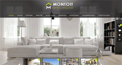 Desktop Screenshot of montoit-immobilier.fr