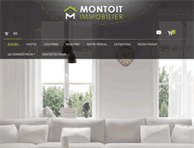 Tablet Screenshot of montoit-immobilier.fr